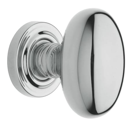 Half Dummy Door Knobs Bright Chrome