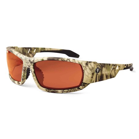 Ballistic Safety Glasses, Copper Scratch-Resistant