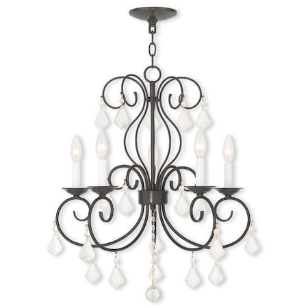 Donatella 5 Light English Bronze Mini Ch