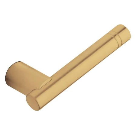 Lever Satin Brass With Brown Door Levers Satin Brass With Brown 5138