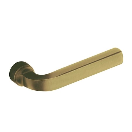 Lever Satin Brass With Brown Door Levers Satin Brass With Brown 5190