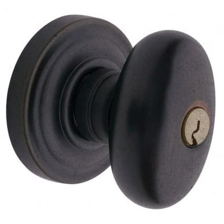 Full Dummy Door Knobs Distressed Oil Rubbed Bronze