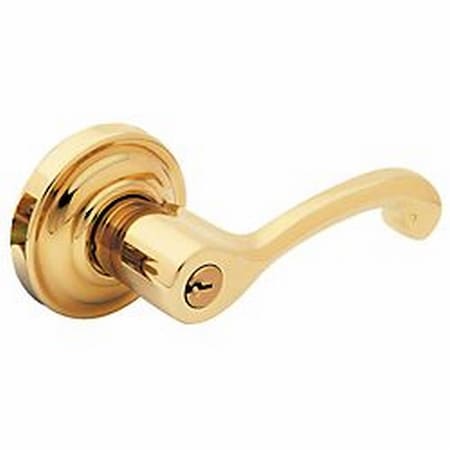 Full Dummy Door Levers Unlacquered Brass