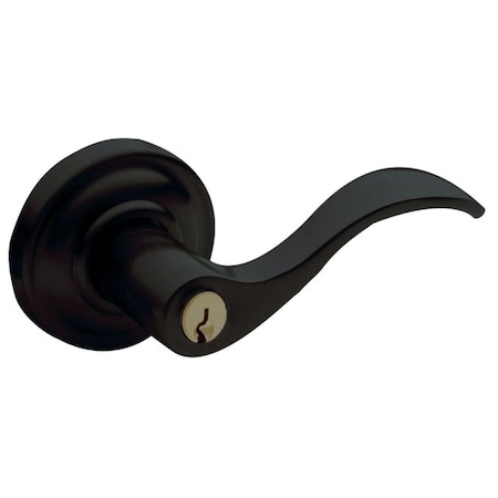 Entry Door Levers Satin Black