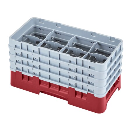 Camrack,8 Compartment 8 Cranberry