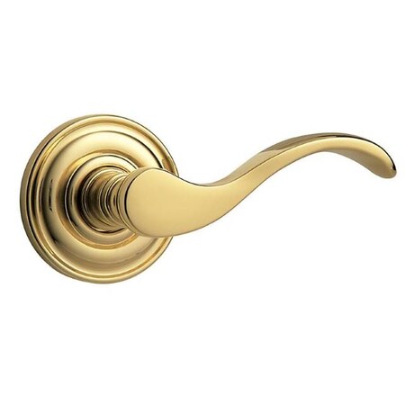 Wave Lever Lifetime Brass Door Levers Lifetime Brass