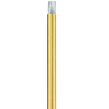 Satin Brass 12 Length Rod Extension Ste