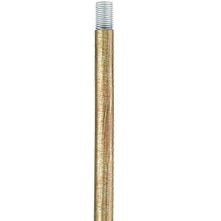 Antique Gold Leaf 12 Length Rod Extensi