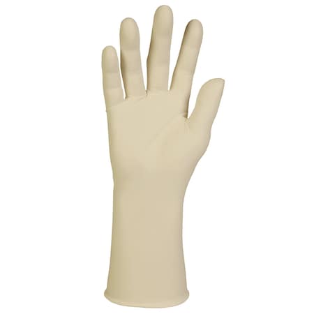 Disposable Gloves, Latex, Beige, 200 PK