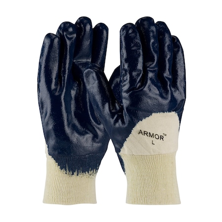 10-4/5 Chemical Resistant Gloves, Nitrile, M, 12PK