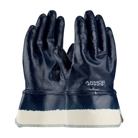Chemical Resistant Gloves, Nitrile, XL, 12PK