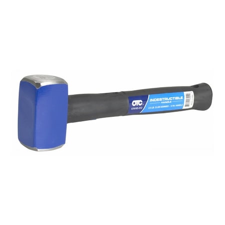Club/Hand Drill Hammer,2.5lb,12 Handle