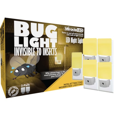 Bug Light Night Light Amber Glow To Protect Your Precious Areas
