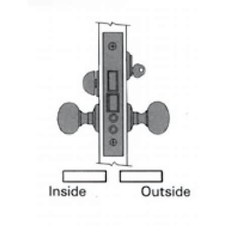 Entry Handlesets Lifetime Brass