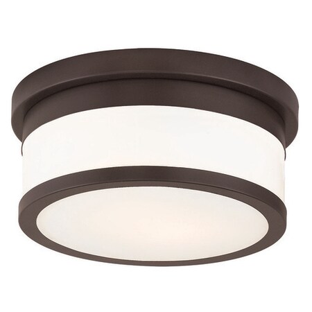 Stafford 2 Light Bronze Ceiling Mount