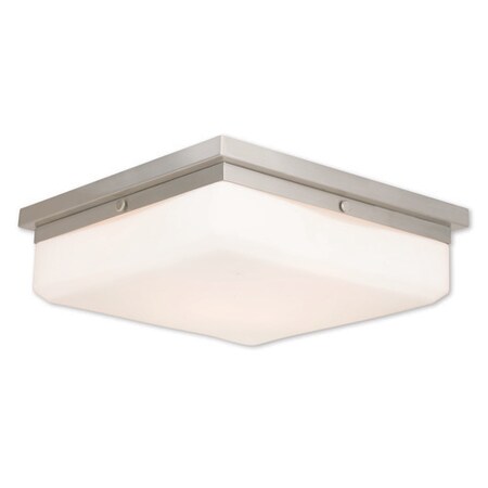 Allure 4 Light Brushed Nickel ADA Wall Sconce/Ceiling Mount