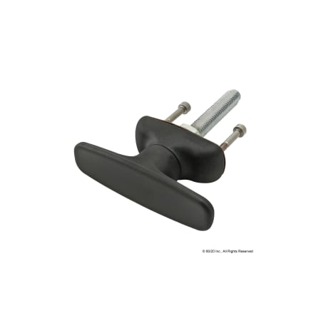 Black Furniture T-Handle - Non-Locking