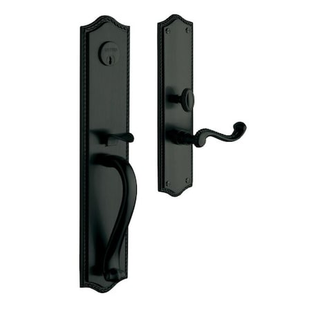 Entry Handlesets Satin Black