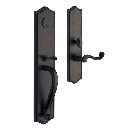 Full Dummy Handlesets Distressed Oil Rubbed Bronze