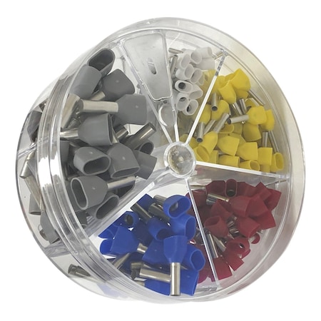 Wire Ferrule Assortment Pack,Twi,PK265