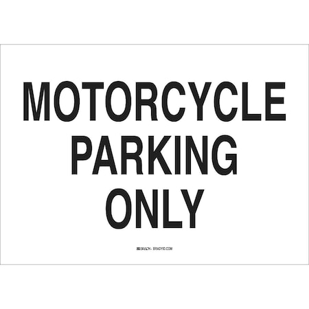 Parking Sign,10H,14W,Aluminum, 43429