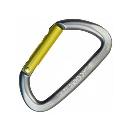 Guide, Straight Gate, Anodized Body Gray And Yellow Gate