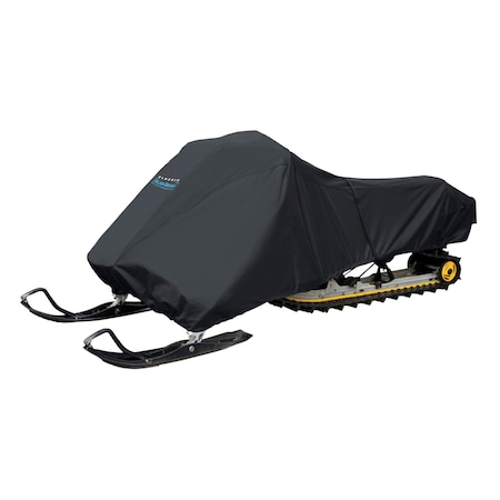 Travel Cover,101-118L,Blk Snowmobile