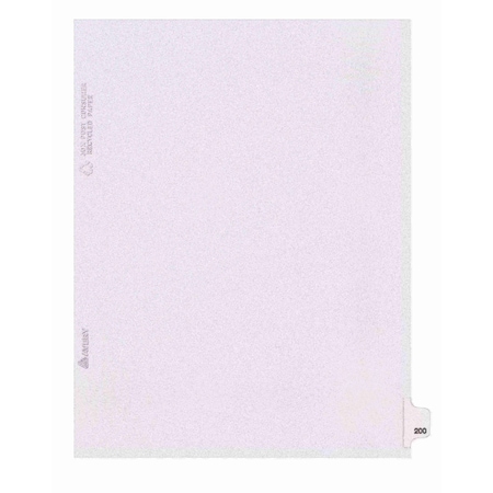 Individual Legal Dividers Style,PK25