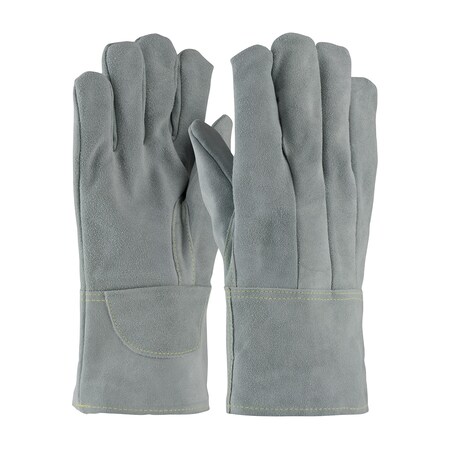 Foundry Gloves,Heavy Side Split,Gray,PR