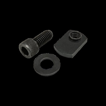 5/16-18 Socket Head Cap Screw, Black Zinc Plated Steel, 3/4 In Length