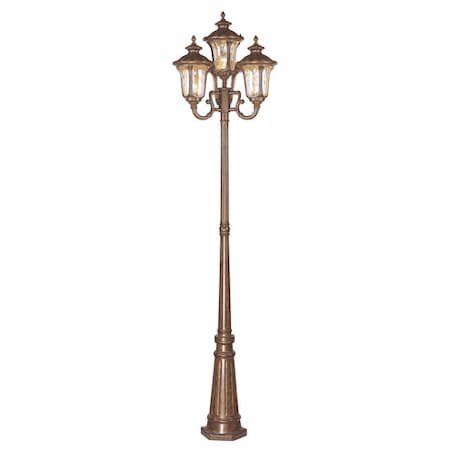 Oxford 4 Light Moroccan Gold Outdoor 4 H