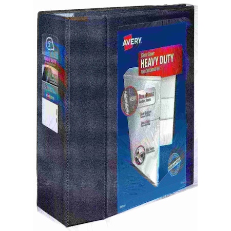 Heavy-Duty View 3 Ring Binder,5 One To