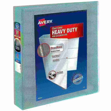 Heavy-Duty View Binders,Mint,1.5 Slan