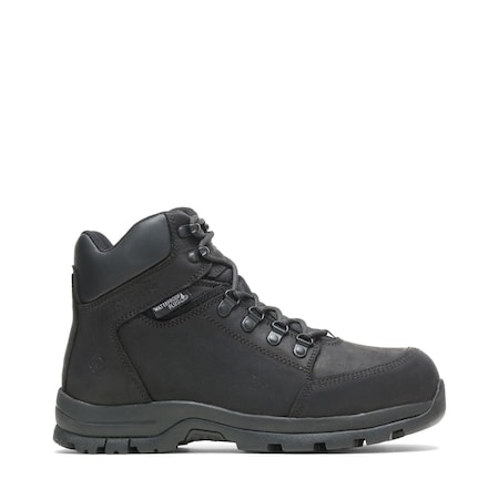 Size 11 1/2 Men's 6 In Work Boot Steel Work Boots, Black