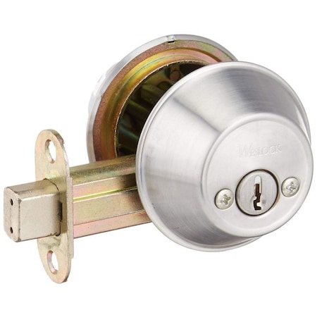 DBL CYL Deadbolt ADJ Latch Deadbolt Strikes Satin Chrome 300 Series