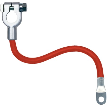 Red 4Ga,42 Top Post Battery Cable,PK25