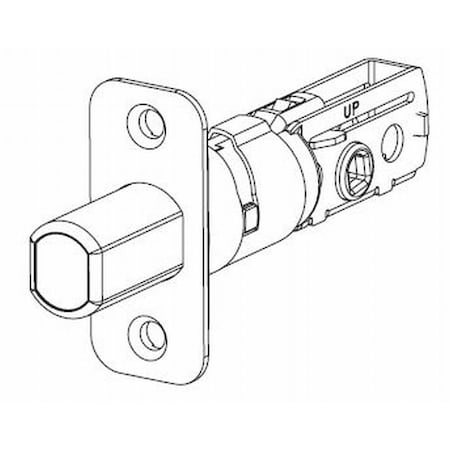 Adjustable Radius Deadbolt Latch