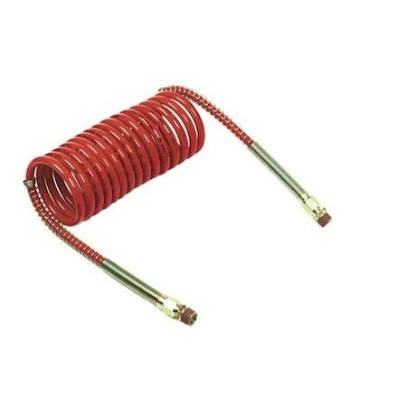 Coiled Air 20 Ft. Red Single,12 Lead