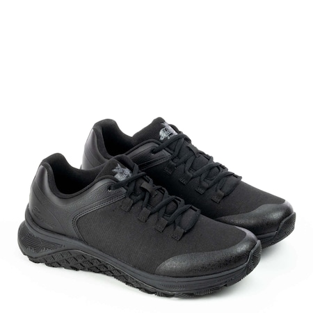 Athletic Shoe,W,6 1/2,Black,PR