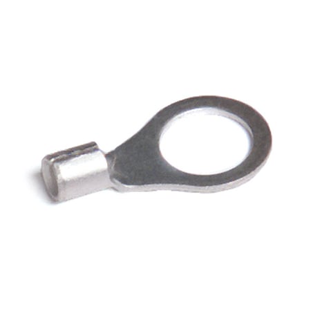 8 AWG Non-Insulated Ring Terminal #10 Stud PK