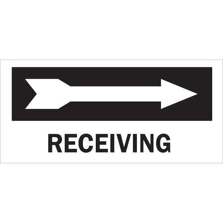 Sign, Directional, 10X14, Bk/Wht, Rcvg, Width: 14, 41033