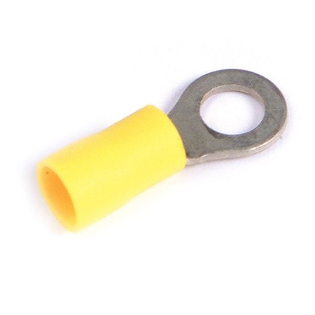 4 AWG PVC Ring Terminal 3/8 Stud PK