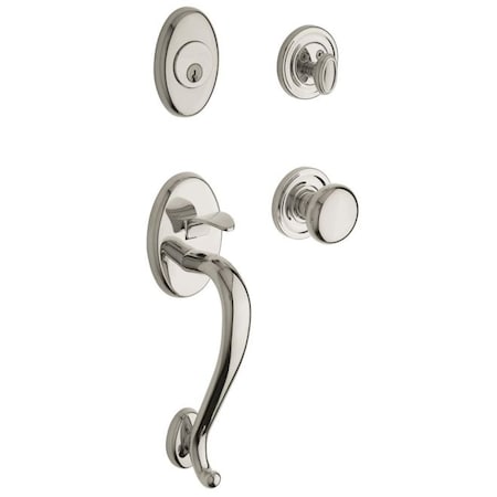 Entry Handlesets Lifetime Bright Nickel