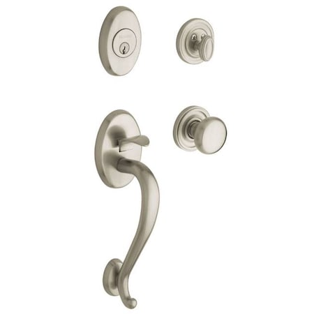 Entry Handlesets Lifetime Satin Nickel