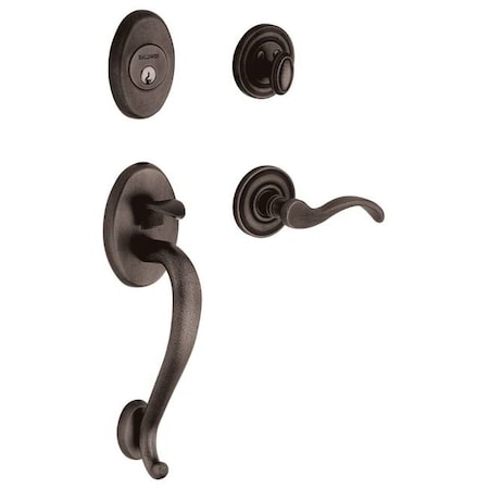 Full Dummy Handlesets Distressed Oil Rubbed Bronze