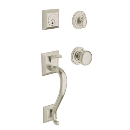 Entry Handlesets Lifetime Satin Nickel