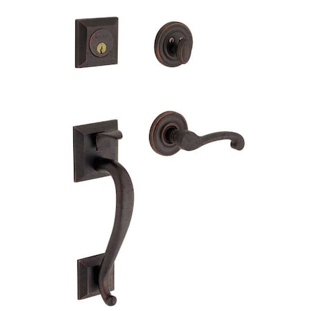 Entry Handlesets Distressed Oil Rubbed Bronze