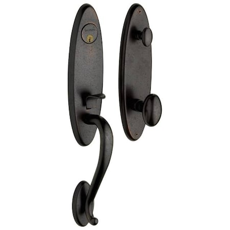 Full Dummy Handlesets Distressed Oil Rubbed Bronze