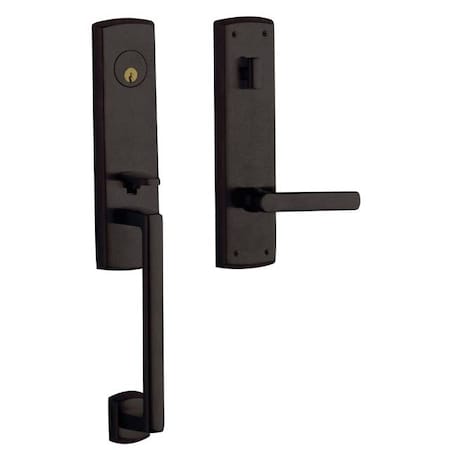 Full Dummy Handlesets Distressed Oil Rubbed Bronze
