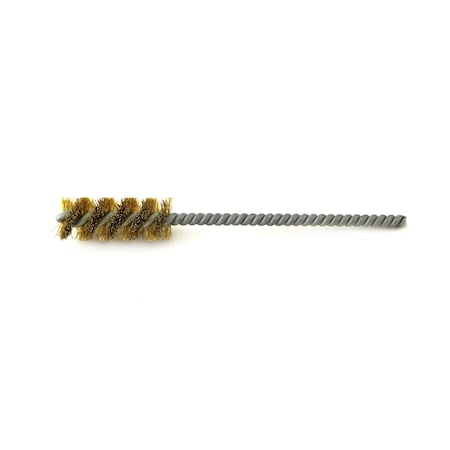 85B250 85 Series-For Closed Holes, .250 Dia., .005 Brass, 1.250 Brush Part, 4.5 OAL, Cut For Power
